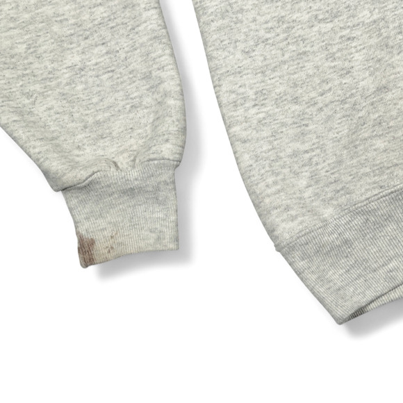 Vintage High School Sweater Adult MEDIUM Gray Russell Just Do It USA 90s - Picture 6 of 8